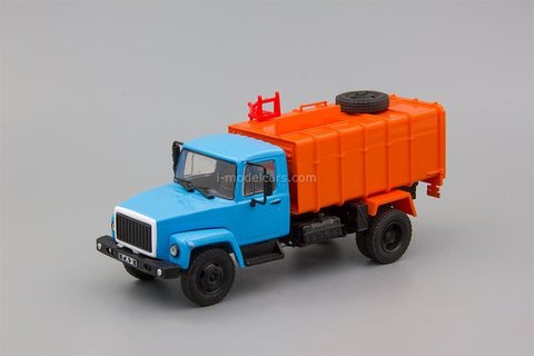 GAZ-3307 KO-413 garbage truck 1:43 DeAgostini Auto Legends USSR Trucks #54