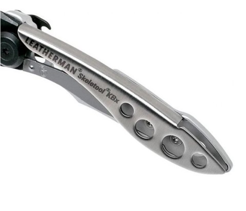 Складной нож Leatherman Skeletool KBX Black & Silver (832619) | Multitool-Leatherman.Ru