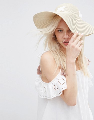 ASOS Eyelet Thread Hat