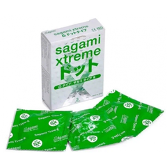Презервативы SAGAMI Xtreme Type-E 3 шт. (точечные)
