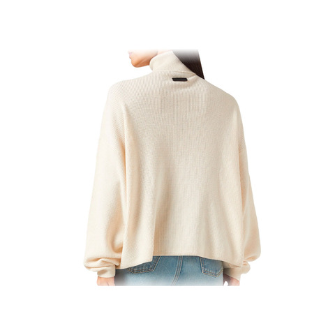 Свитшоты Waffle Roll Neck Sweatshirt in Nylon-blend Knit