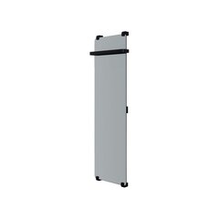 Allen Brau Полотенцесушитель электрический Infinity 140x44 с рейлингом и креплением, черный браш фото