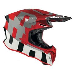 Кроссовый шлем Airoh Twist 2.0 Frame матово - красный размер XL (61-62) см