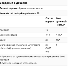 Now Foods, Натуральная спирулина, 500 мг, 120 растительных капсул