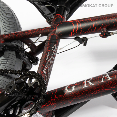 Велосипед BMX Tech Team GRASSHOPPER красно-серый