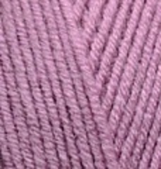 ALIZE "Lana Gold Classic", 49% Шерсть, 51% Акрил, 100 гр, 240 м, 505 пепельно-сиреневый