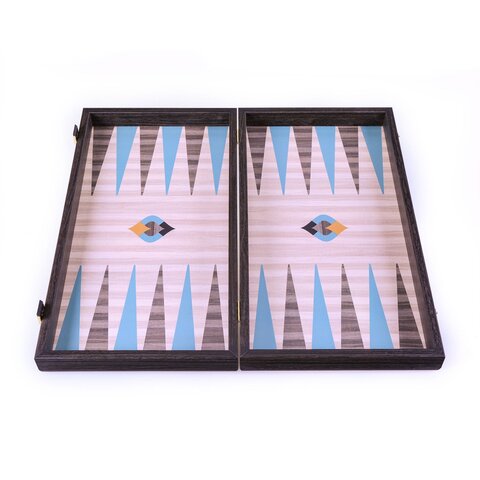 Нарды с боковыми стойками 48х26см Manopoulos Backgammon txl1arb