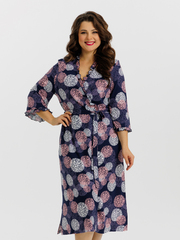 4052/1 Халат женский на поясе