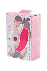 Розовый вибратор FLIRTY для ношения в трусиках