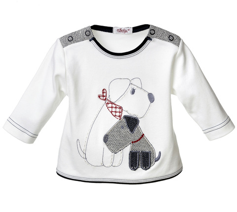 Кофточка с собачками Sofija Bruno