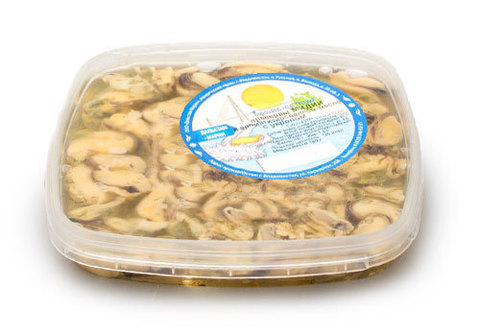 Мидии ДВ в масле с укропом, 140г