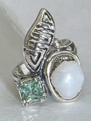 Самба (кольцо из серебра)
