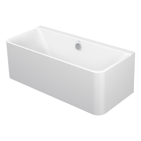 Duravit P3 Comforts Ванна акриловая  пристенная  1800x800х460mm, с акриловвой панелью и рамой, с двумя наклонами для спины,  цвет белый  700381000000000