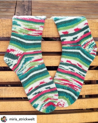 Ferner Wolle Mally Socks Weihnachts 19.12.22