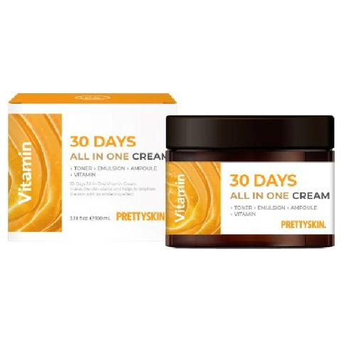 Крем для лица с витаминами 3в1 Pretty Skin Cream Days All In One Vitamin, 100 мл