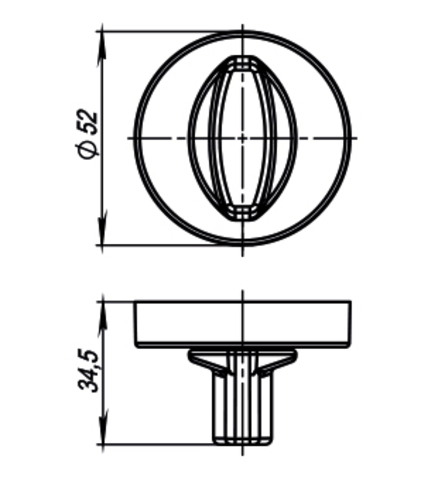 WC-BOLT BK6/URB GOLD-24