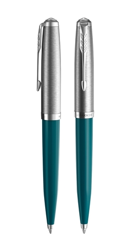 Ручка шариковая Parker 51 Core, Teal Blue CT (2123508)