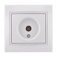 MIRA 701 0202 129 Розетка ТВ прох бел.с вст.с/у