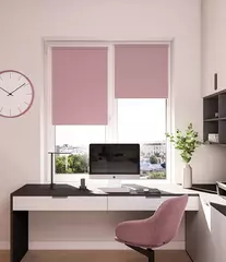 Рулонные шторы блэкаут Фэшн Пудра