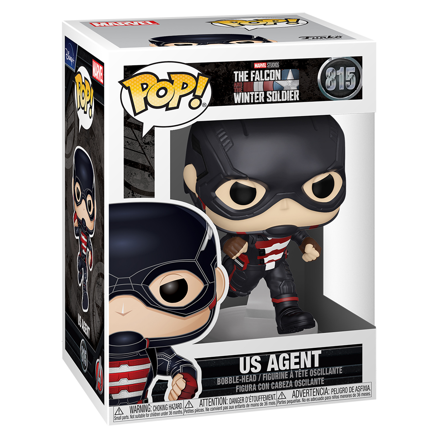 Funko POP! Marvel. The Falcon and Winter Solder: US Agent (815