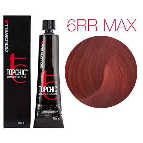 Goldwell Topchic 6RR MAX (волнующий красный) - Стойкая крем-краска