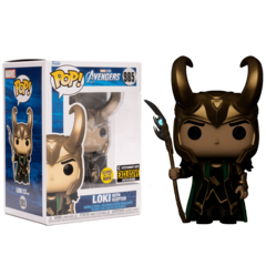 Фигурка Funko POP! Marvel. Avengers: Loki with Scepter (GW) (Exc) (985) (БАМП)