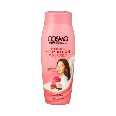 COSMO Body lotion English rose лосьон для тела с розой 400 ml