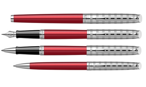 Ручка шариковая Waterman Hemisphere 2020 Deluxe Marine Red CT (2118292)