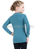 Терморубашка из шерсти мериноса Norveg Soft Light Blue детская