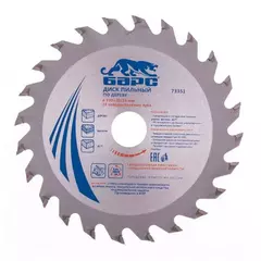 Диск пильный 130*20/16мм 24зуб. Барс 73351