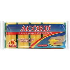 Qabyuyan süngər\ Acord grooved sponge 5pcs