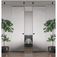 Пенал двустворчатый K-PUSH Profil Doors 1PA крем вайт