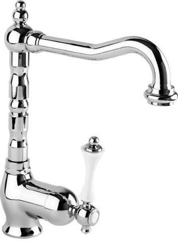 Cezares MARGOT-LSM2-01-M MARGOT-LSM2-01-M Смеситель для раковины однорычажный с донным клапаном, исполнение хром, ручка хром