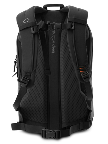 Картинка рюкзак городской Kanrock Groove 25 Charcoal Black - 3