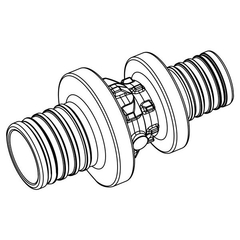 Муфта REHAU соединительная переходная 40-32 PX (11600471001)