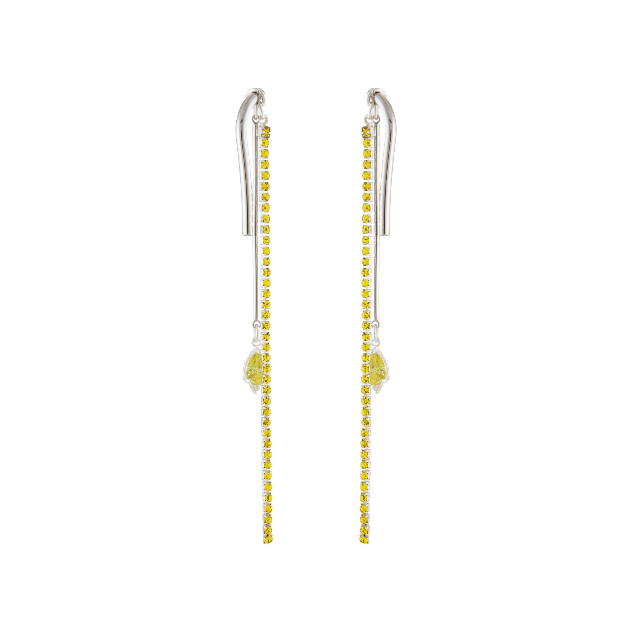 mounser серьги marshmallow hoop earrings – spring MOUNSER Серьги Torrens Earrings – Yellow