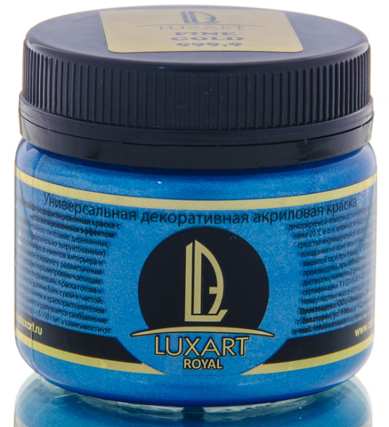 Акриловая краска Luxart ROYAL FINE GOLD Золото синее 0.15 кг (под заказ)