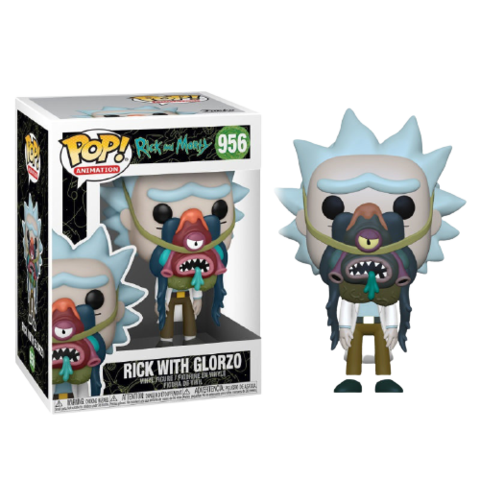 Funko POP! Rick and Morty: Rick with Glorzo (956)