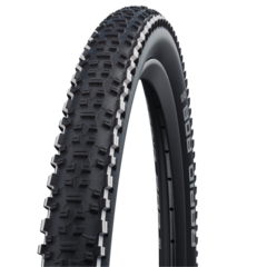 Велопокрышка 29x2.25 (57-622) Schwalbe RAPID ROB, K-Guard, White Stripes