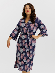 4052/1 Халат женский на поясе