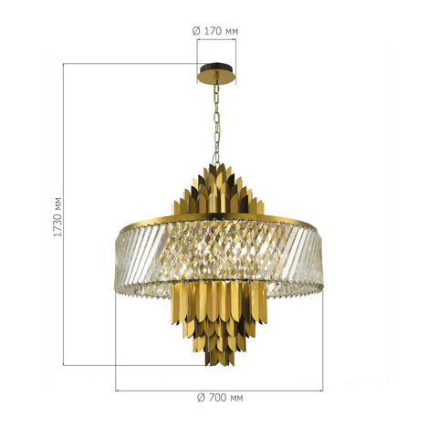 Люстра подвесная ST Luce Nari SL1635.303.13