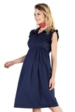 Платье для беременных 10271 синий