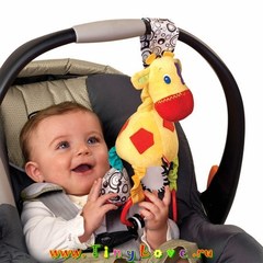 Bright Starts Развивающая мягкая игрушка Жираф (8976)