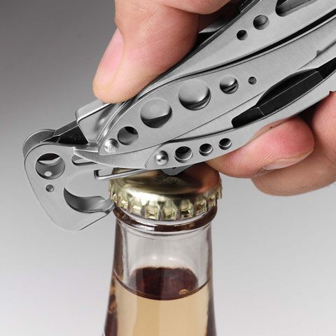 Мультитул Leatherman Skeletool 100 mm, 7 функций, серебристый, кробка картонная (830920)