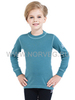 Терморубашка из шерсти мериноса Norveg Soft Light Blue детская