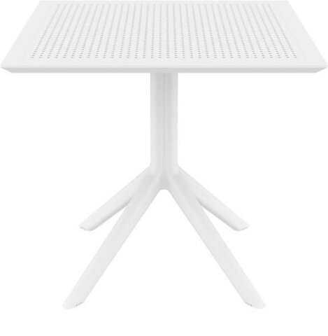 Стол пластиковый, Siesta Contract Sky Table 80, белый