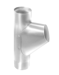 Тройник трубы ф90 (RAL 9003)