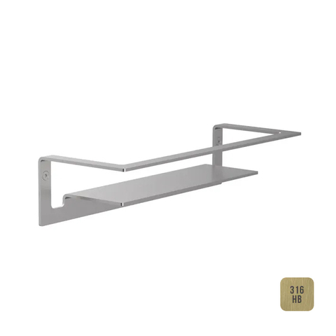 Almar E300001.HB316 Almar Полка 30xh70 см, цвет High Brass. PVD 316 Brushed PVD