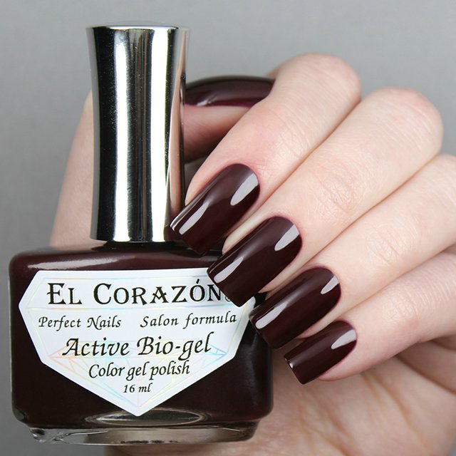 El Corazon 423/ 334 active Bio-gel  Cream бордово-фиолетовый