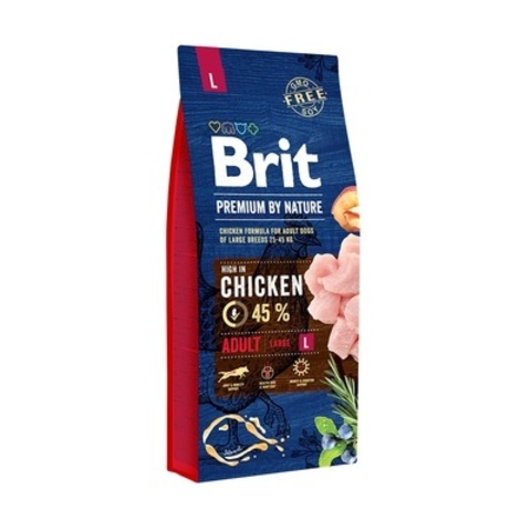 Brit Premium by Nature Adult L сухой корм для взрослых собак крупных пород 3кг